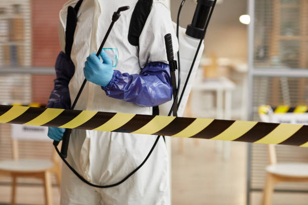Professional Unattended Death Cleanup technician working in Newport, NH